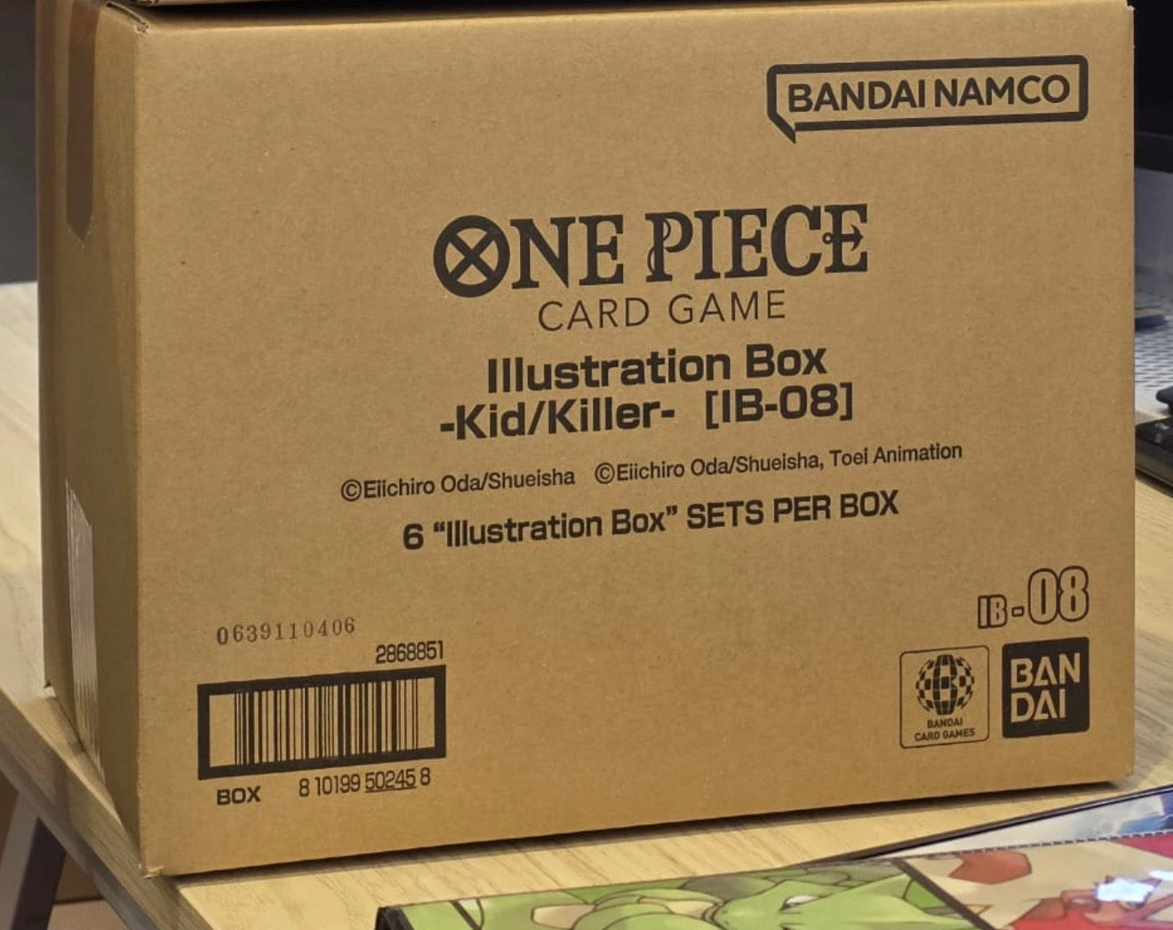 One Piece TCG - Kid/Killer IB 08 - Illustration Box CASE - 20% VAT