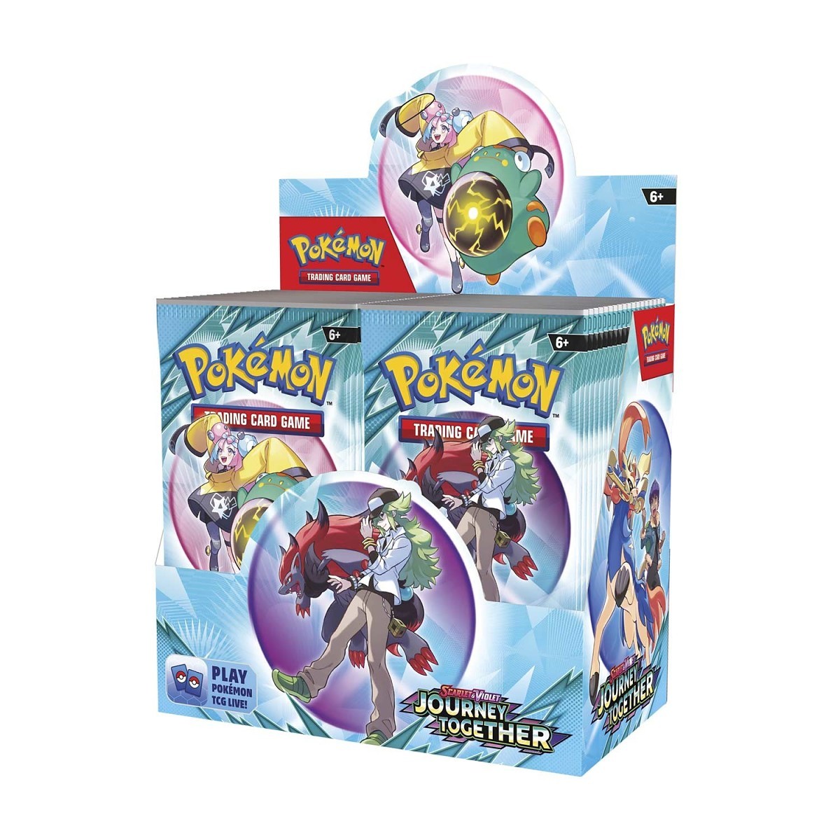 Pokemon - Journey Together - Enhanced Booster Box With Topper