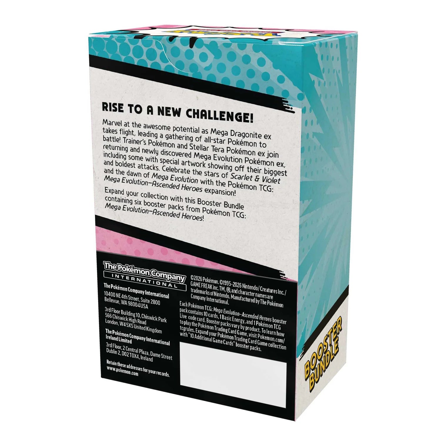 Pokemon - ME Ascended Heroes - Booster Bundle - 20% VAT
