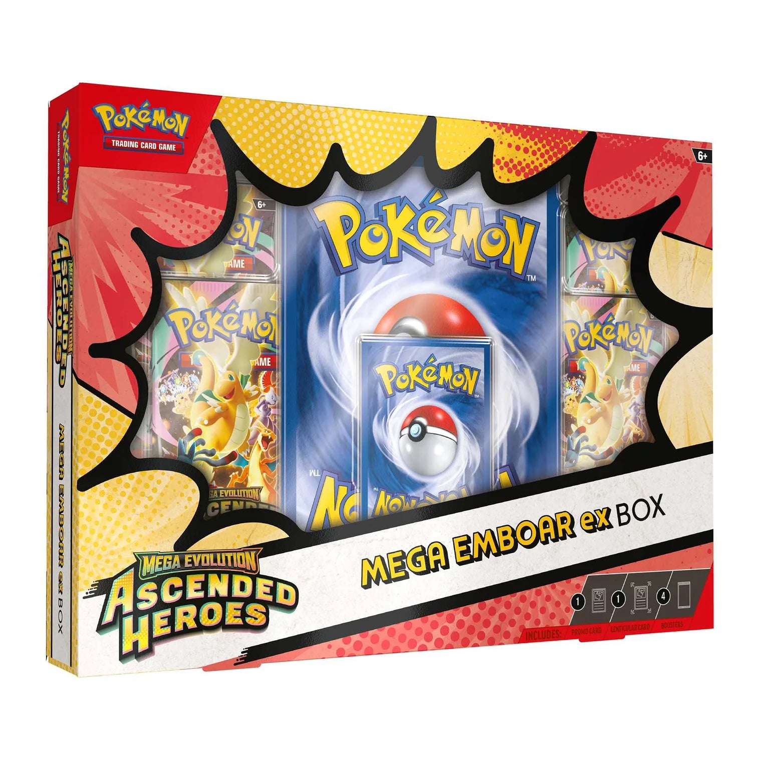Pokemon - ME Ascended Heroes - Mega Emboar ex Box - 20% VAT