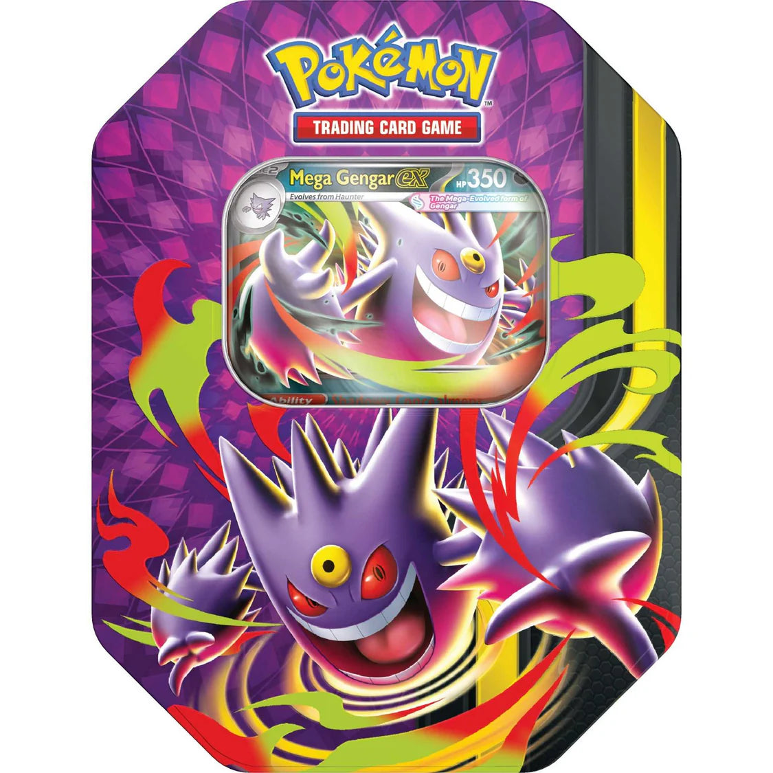 Pokemon - Mega Moonlit Tin - PAIR - Clefable And Gengar ex - 20% VAT