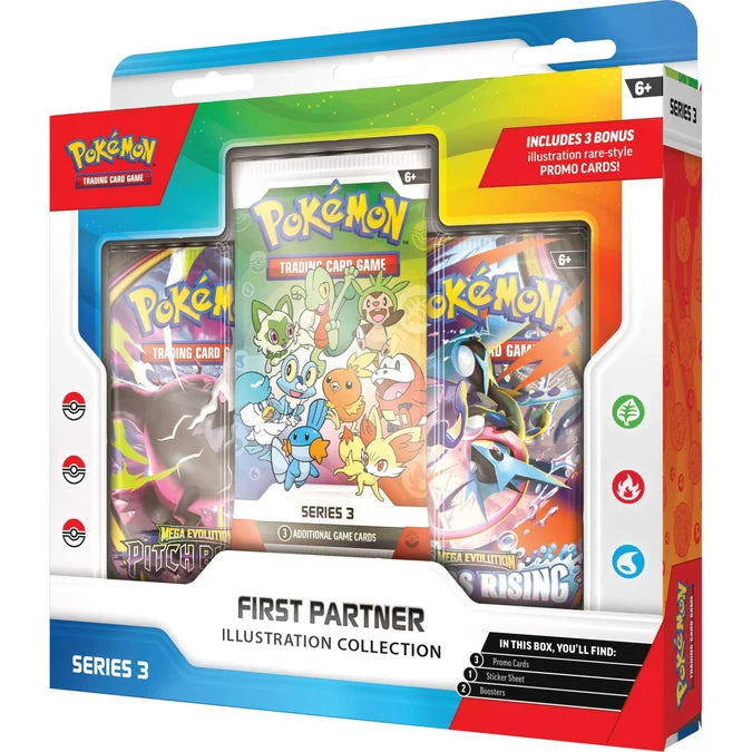 Pokemon - First Partner Illustration Box - Series 3 - 20% VAT - PREORDER