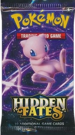 Pokemon - Hidden Fates - Single Booster Pack - 0% VAT GVMS