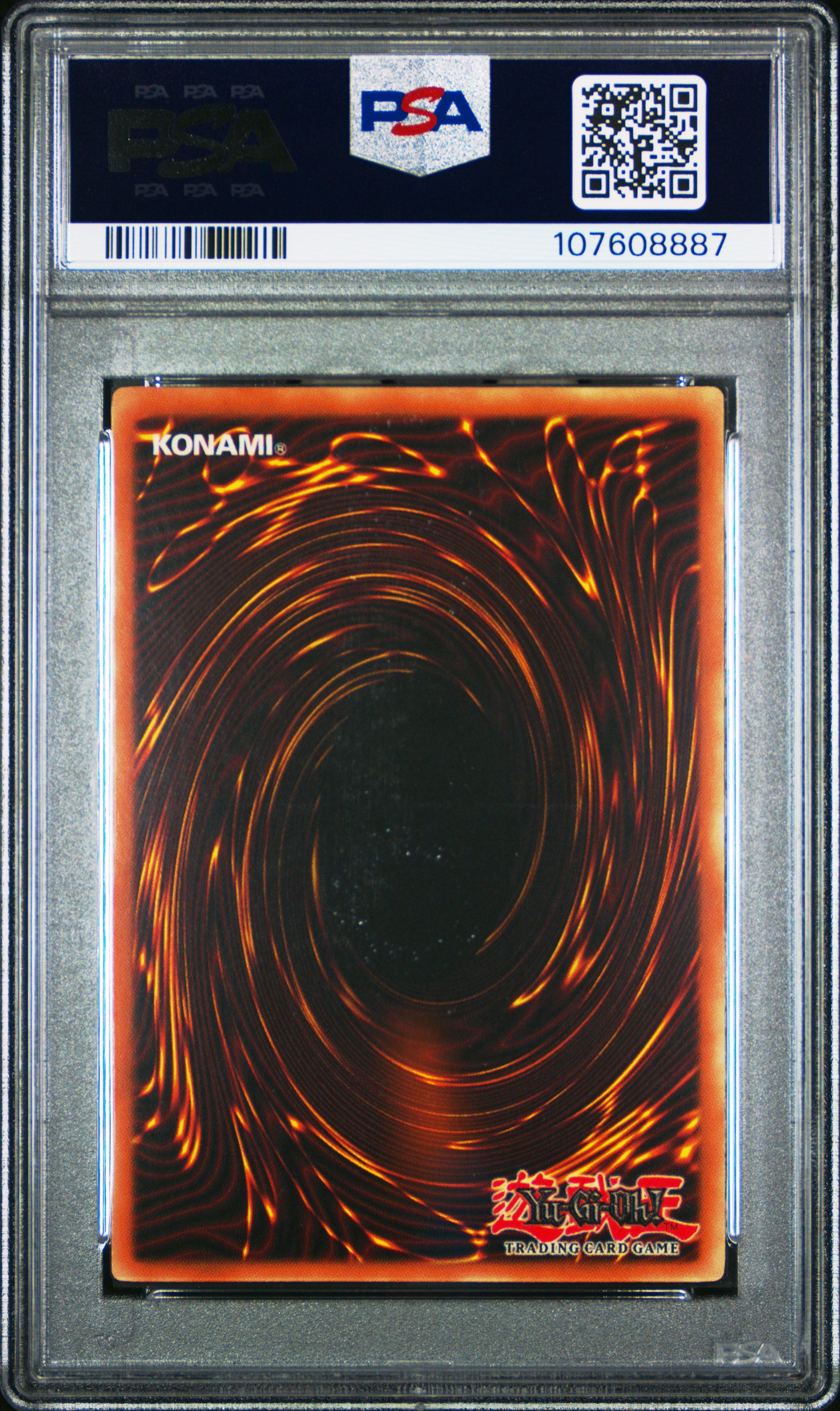 Blue Eyes White Dragon 001 Legend Of Blue Eyes Misprint Holo Shift Yugioh PSA 8