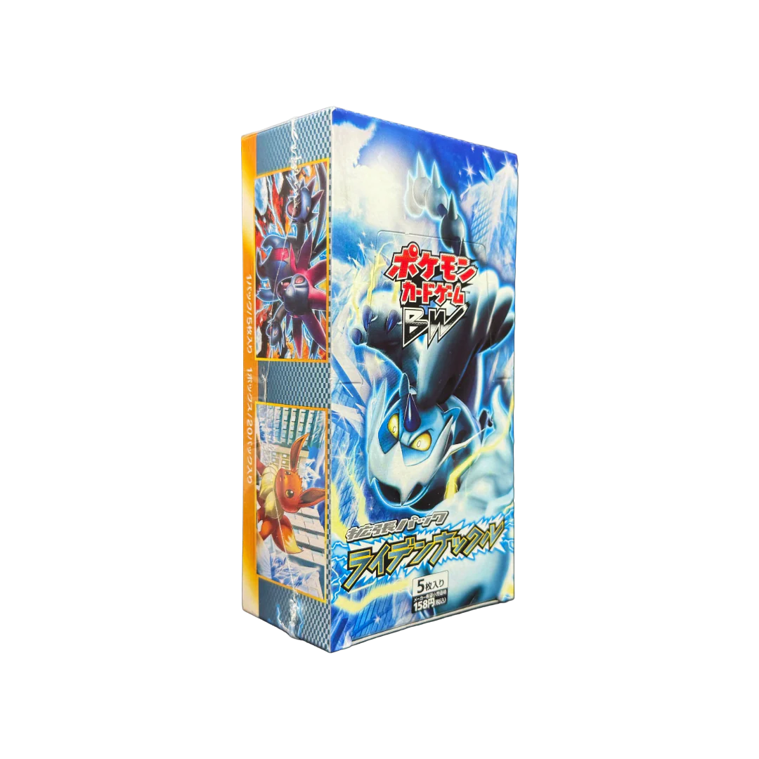 Pokemon - Thunder Knuckle - 1st Edition BW8 JAPANESE - Booster Box