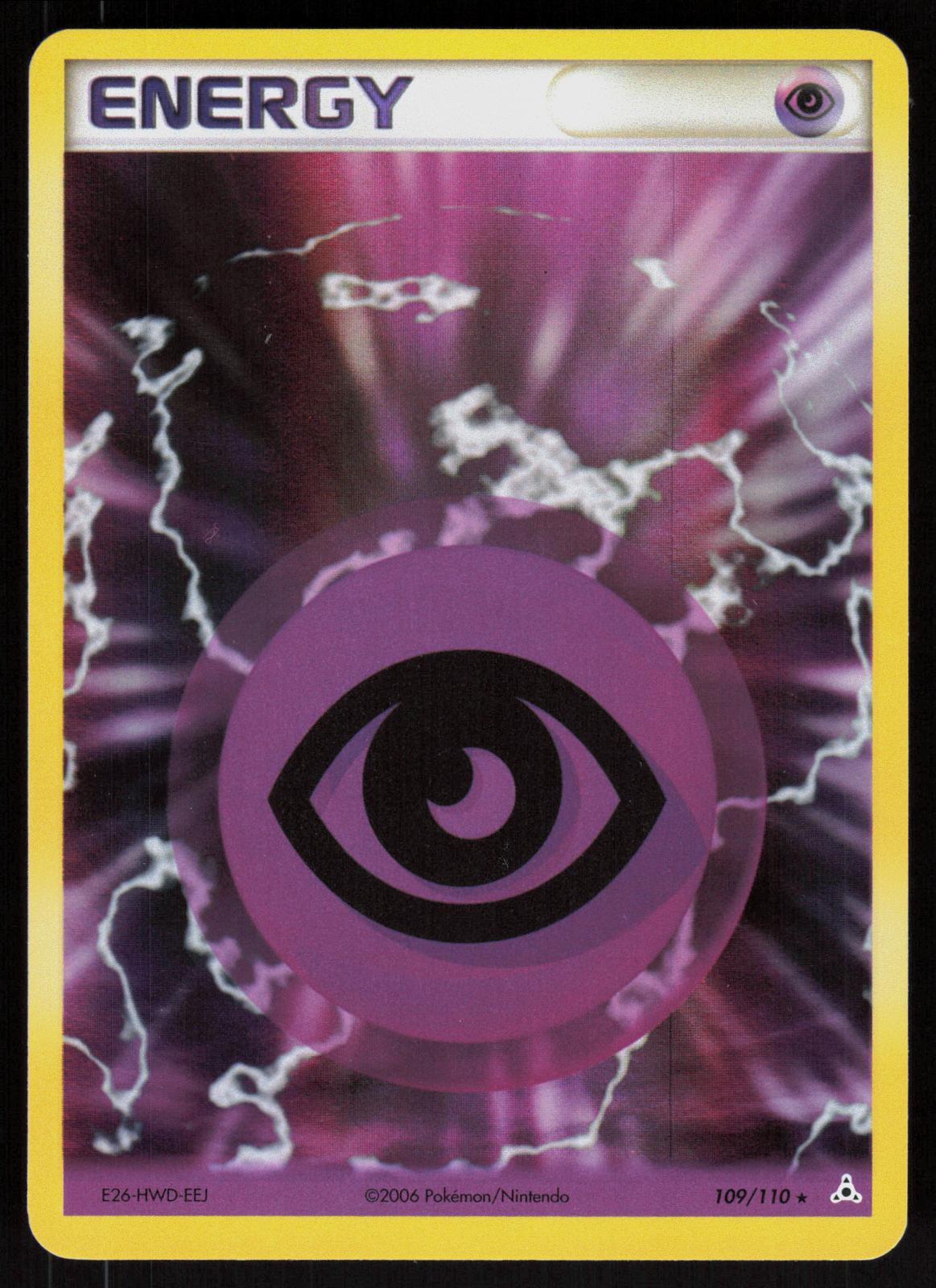 Pokemon Psychic Energy 109/110 Holon Phantoms Holo Rare Near Mint