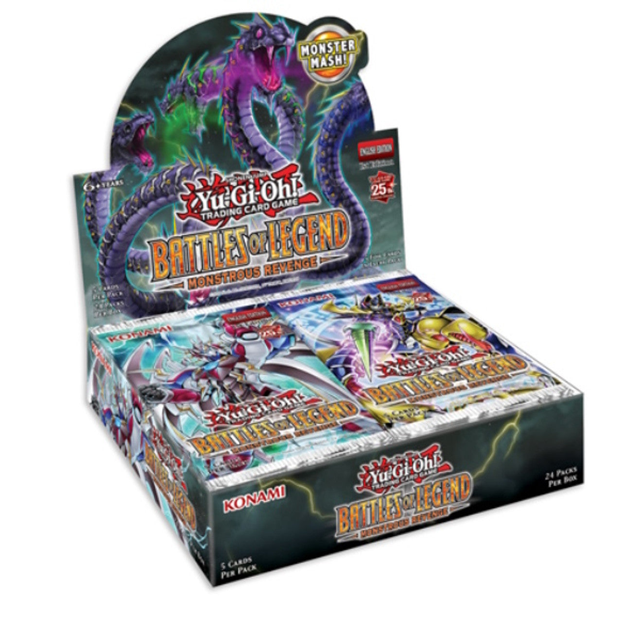 Yu-Gi-Oh! - Battles of Legend: Monstrous Revenge Booster - Booster Box