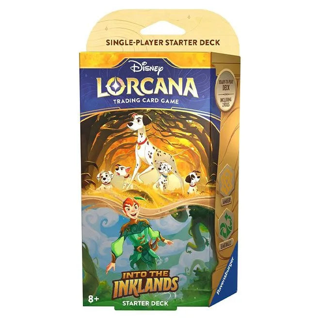 Disney Lorcana TCG - Into the Inklands - Starter Deck - Pongo & Peter Pan