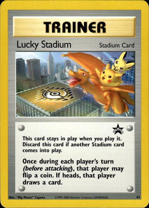 Pokemon Lucky Stadium 41 Wizards Black Star Promos Promo Lightly Played