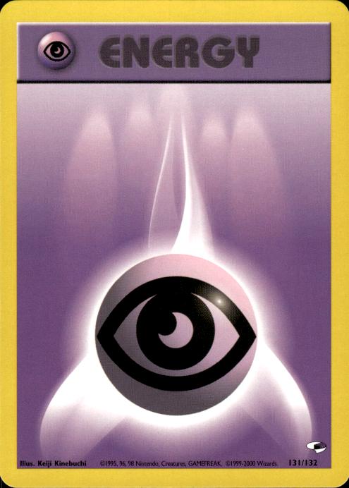 Pokemon Psychic Energy 131/132 Gym Heroes Near Mint