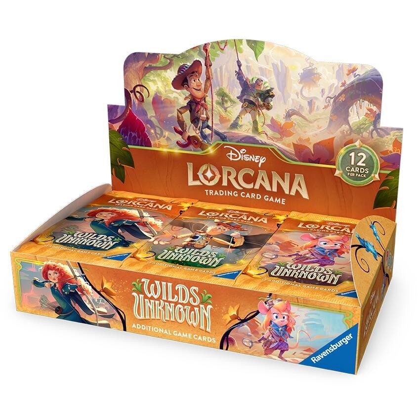 Disney Lorcana TCG - Wilds Unknown Booster Box - Set 12 - 20% VAT