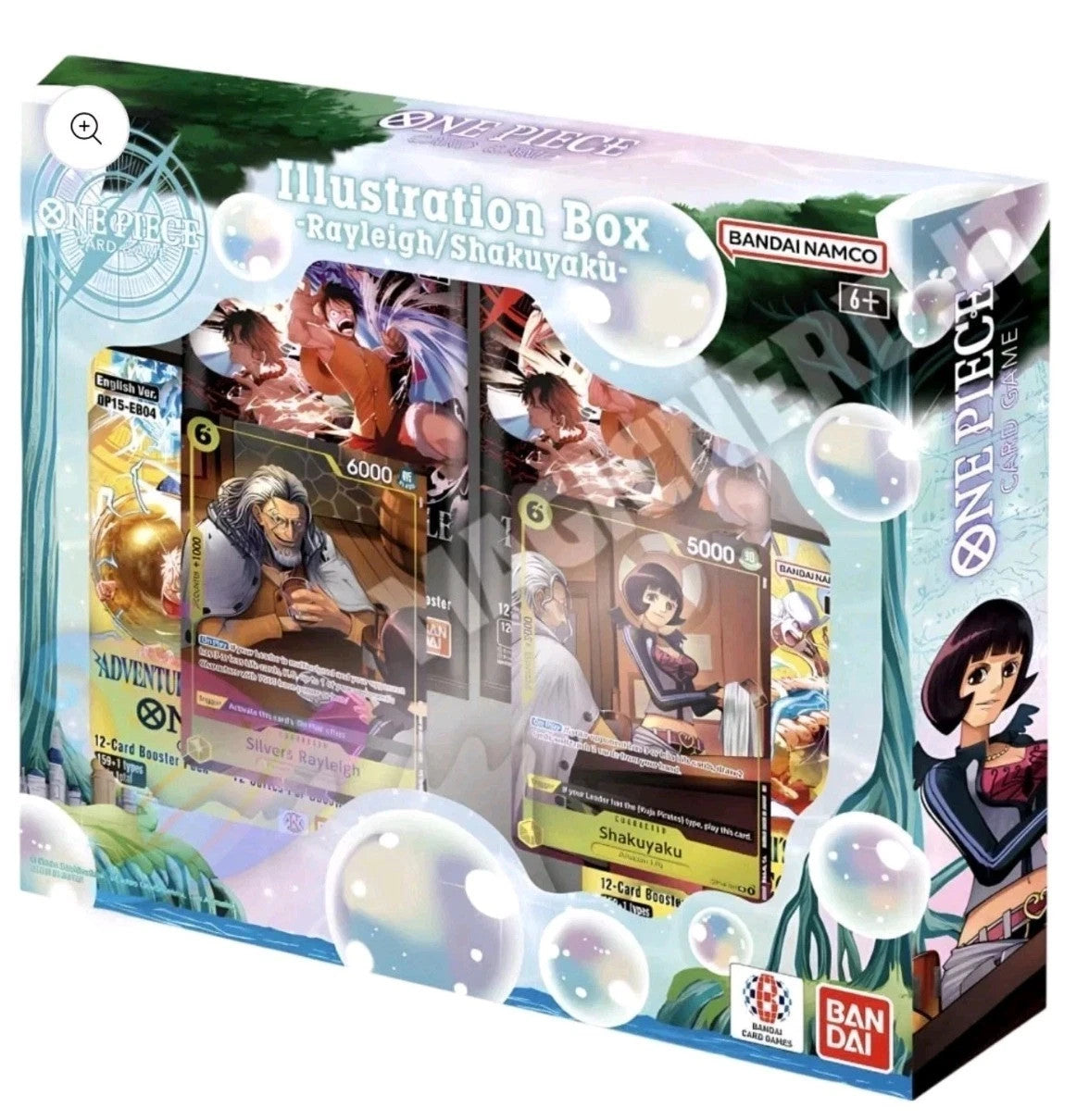One Piece TCG - Rayleigh/Shakuyaku IB 07 - Illustration Box CASE - 20% VAT