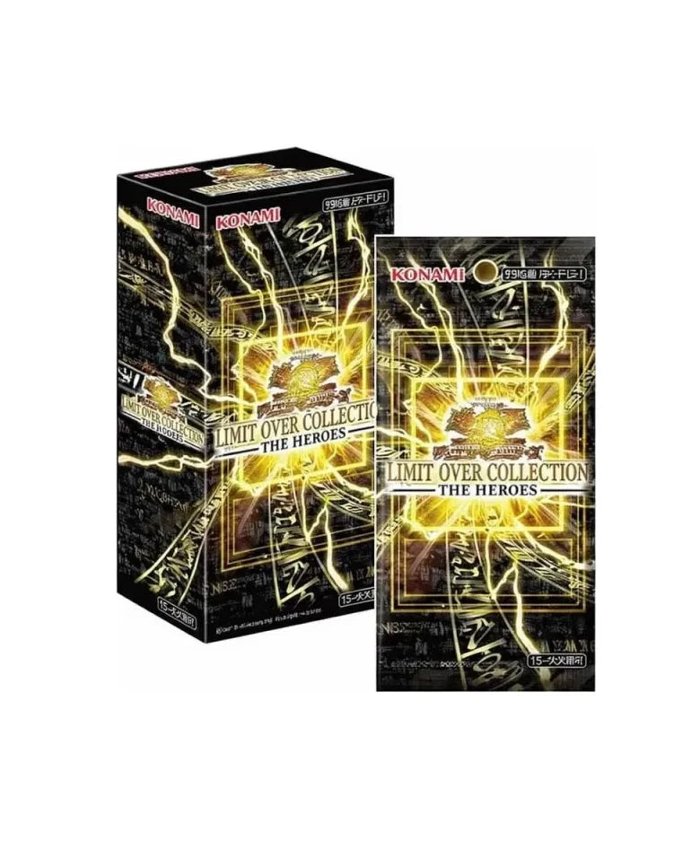 Yu-Gi-Oh! - Limit Over Collection - The Heroes - Japanese Booster Box - 20% VAT