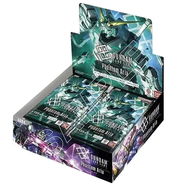 【新品未開封】Gundam Card Game Phantom Ariaテープ付 Gundam Card Game - Phantom Aria GD04 - Booster Box - 20% VAT