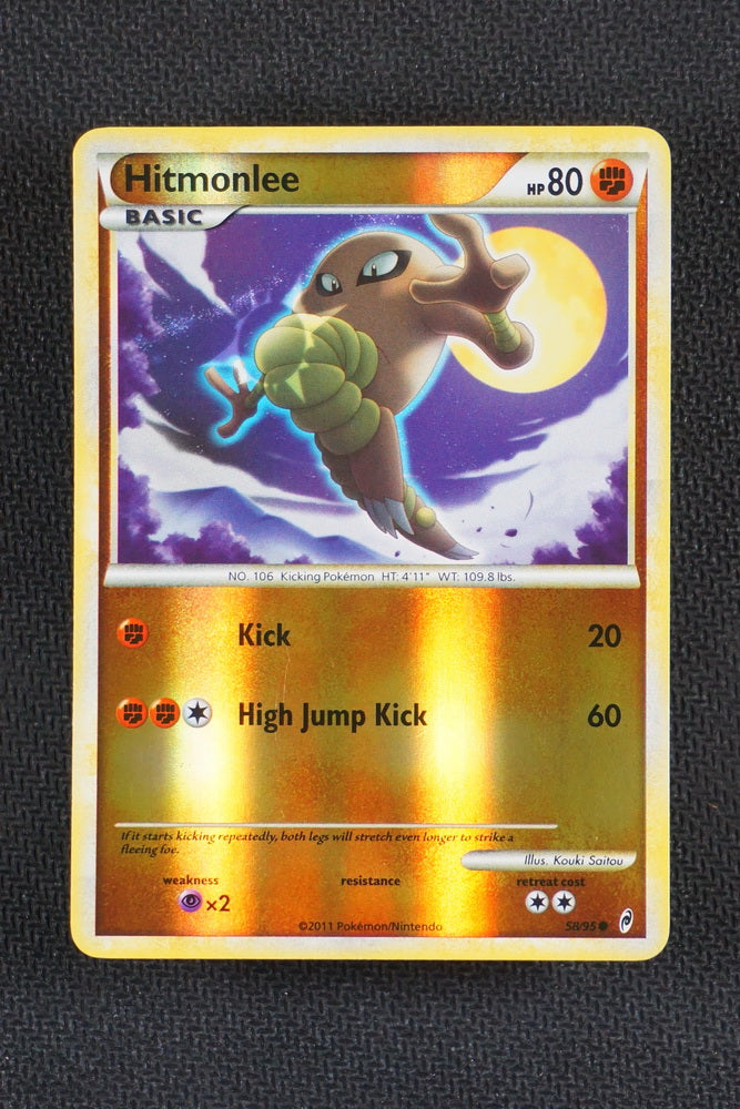 Hitmonlee - Call Of Legends - Reverse Holo - Excellent Hitmonlee - Call Of Legends - Reverse Holo - Excellent