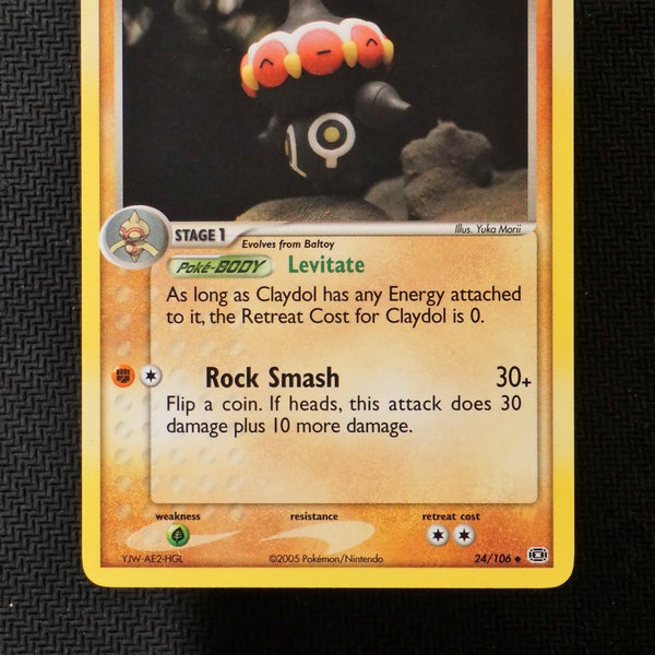 claydol pokemon card Claydol 24/106 - ex Emerald