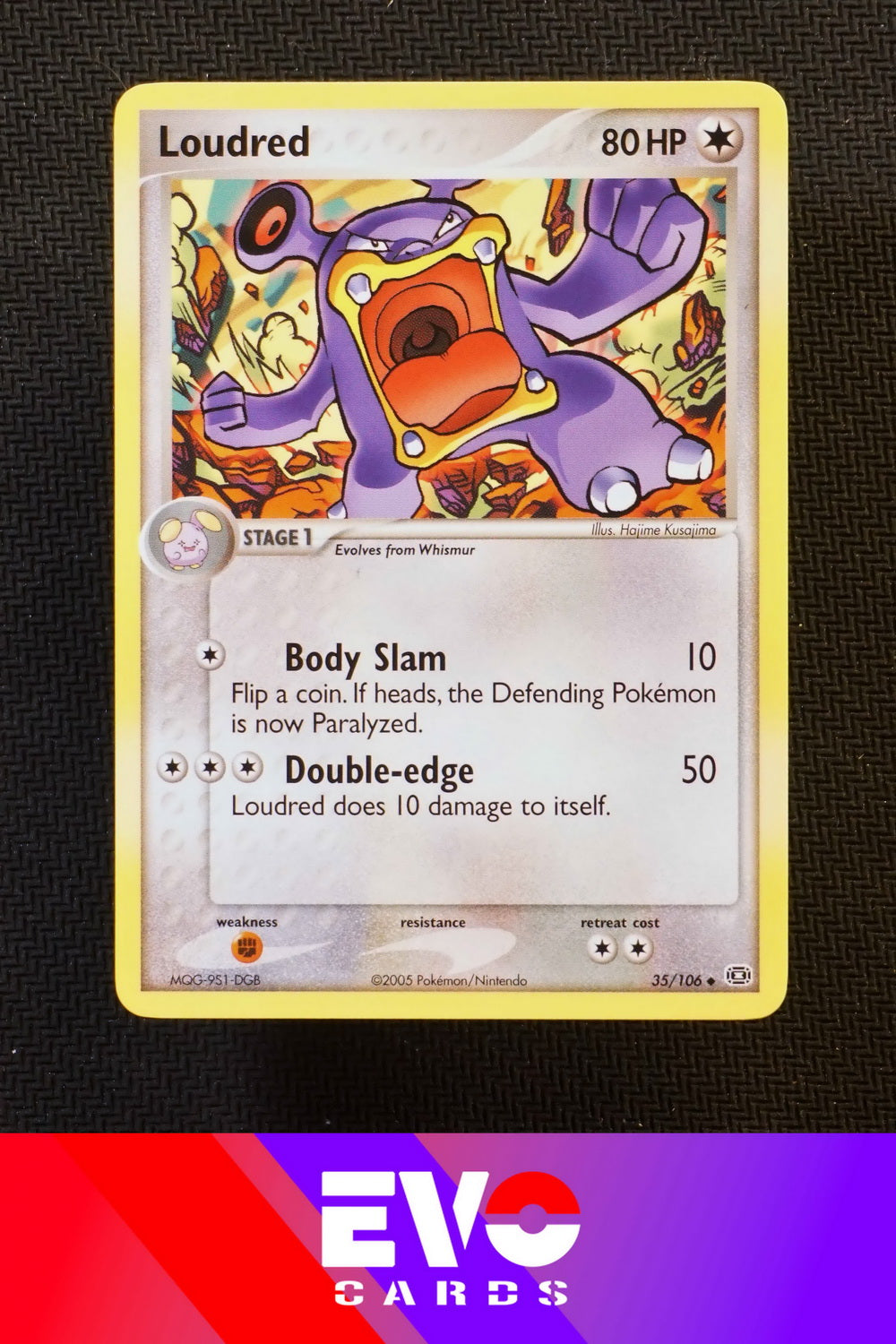 Loudred 35/106 - ex Emerald
