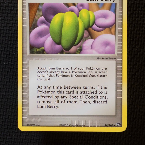 Lum Berry 78/106 ex Emerald - Near Mint Lum Berry 78/106 ex Emerald - Near Mint