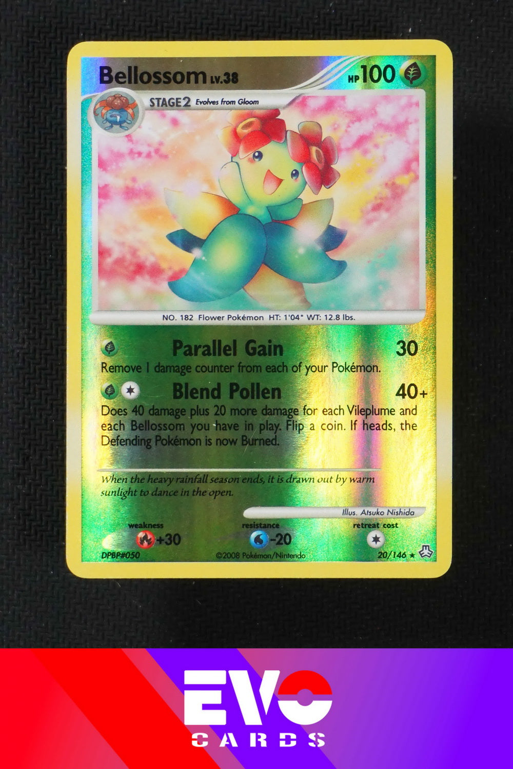 Bellossom 20/146 - Legends Awakened - Reverse Holo - Near Mint