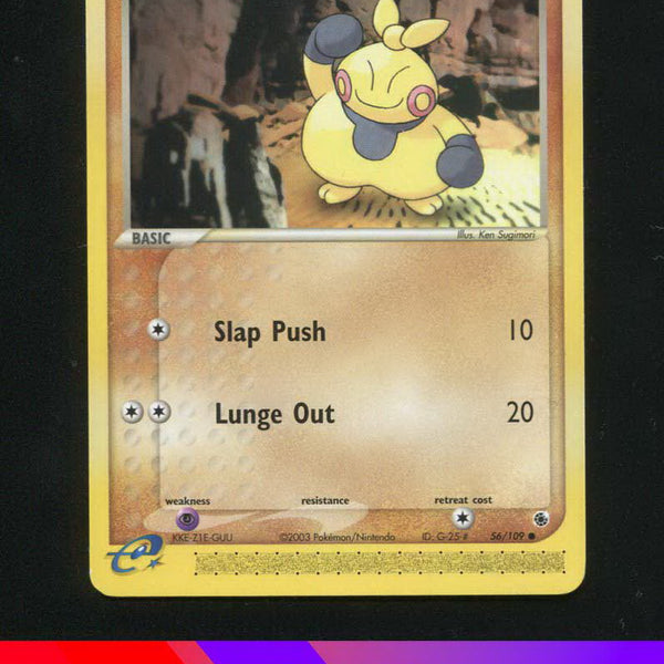 makuhita pokemon card Makuhita 56/109 - ex Ruby & Sapphire