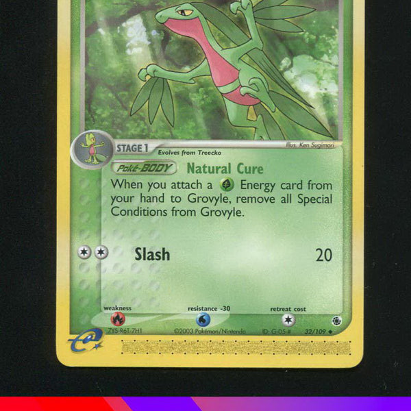 Grovyle 32/109 - ex Ruby & Sapphire