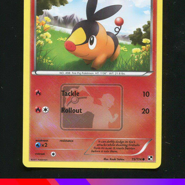 Tepig 15/114 - League Promo