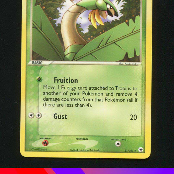 tropius pokemon card Tropius 27/101 - Ex Hidden Legends