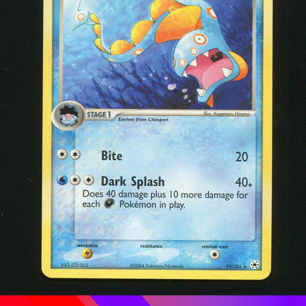 Huntail 19/101 - Ex Hidden Legends - Near Mint