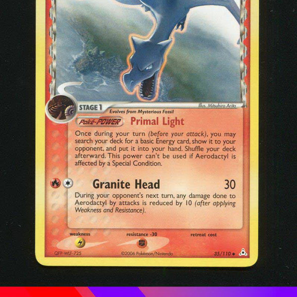 aerodactyl pokemon card ex Aerodactyl 35/110 - ex Holon Phantoms